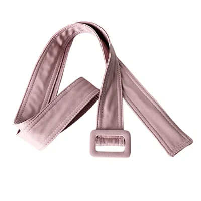 Image of Gereiny Women Trench Coat Belt Overcoat Waist Replacement For Men Pink