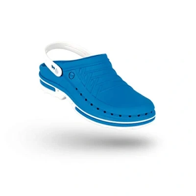Image of WOCK Clog w/Strap and Steri tech Insole, Sanitary Theatre Clogs w/Lemon Scent, Sterelized Surgical Ideal for Operating Rooms Hospitals