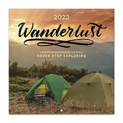 Image of Grupo Erik: Official Wanderlust 2022 Wall Calendar, 12&#039; x Square Calendar 2022, Family Nature Travel
