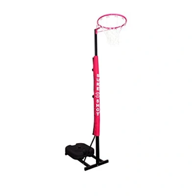 Image of Sure Shot Netball Goal for Children Junior 9ft Adjustable Height with Padding