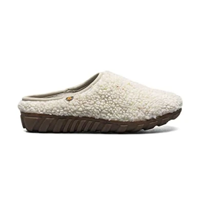 Image of BOGS Womens Snowday Ii Slipper, Funfetti Print Oatmeal, 5 UK