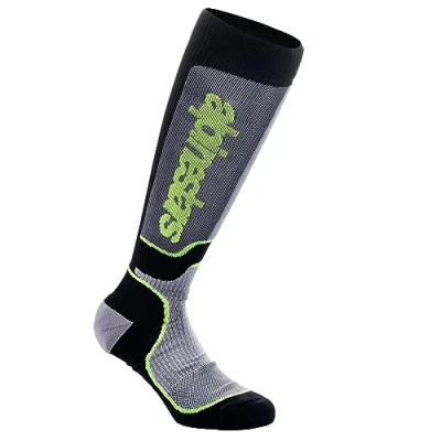 Image of Alpinestars Mx Plus Technical Socks, Black, M