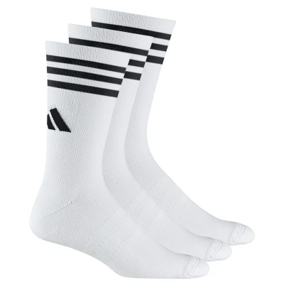 Image of adidas Performance CREW GOLF 3 Pairs Sports socks, Men&#039;s, Size: 11 12.5, White