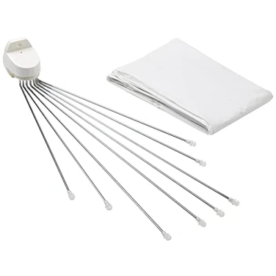 Image of Kleine Wolke 0382100000 Shower Suspension Device and Curtain Spider White