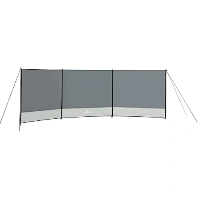 Image of Easy Camp Windscreen Grey 140 x 500 cm Grey, One size