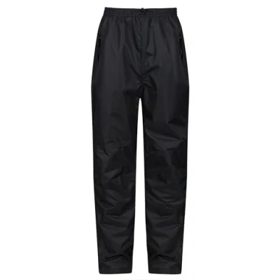 Image of Regatta Men Waterproof Breathable Linton Over Trousers Black, 2X Large