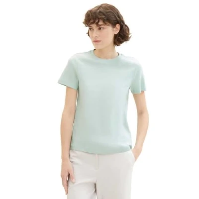 Image of TOM TAILOR Women&#039;s 1040580 T Shirt, 17549 Sea Foam, S