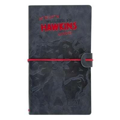 Image of Grupo Erik Stranger Things Travel Journal PU Leather Notebook Diary Journal, Notebook, Accessories, Gifts, Gift Merchandise