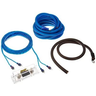 Image of Stinger Select SSK0 1500W 1/0 Gauge, Complete Amplifer Wiring Kit
