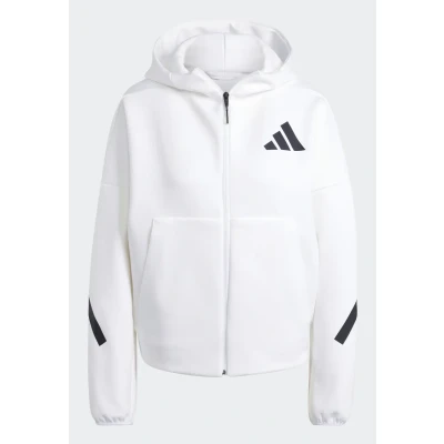 Image of adidas Sportswear Hoodie, Women&#039;s, Size: Small, White