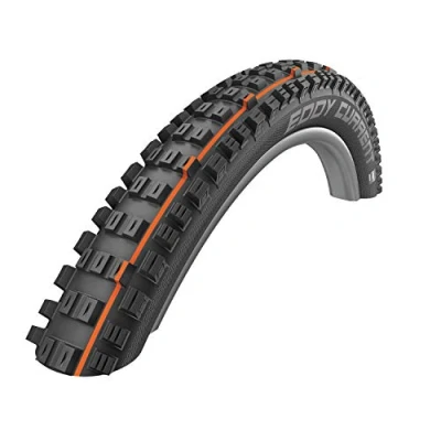 Image of SCHWALBE EDDY CURRENT FRONT Evo, Super Gravity, TLE 29x2.60 Tyres 65 622, Black