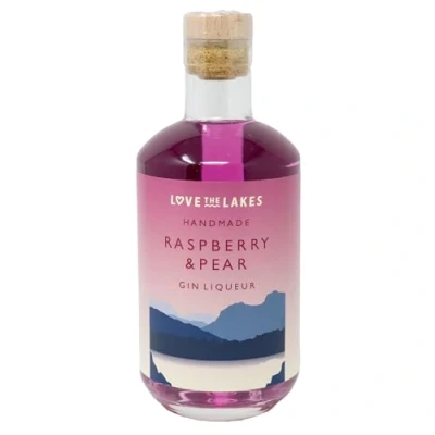 Image of Love the Lakes Raspberry &amp; Pear Gin Liqueur, 500ml