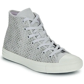 Image of Converse CHUCK TAYLOR ALL STAR women&#039;s Shoes (High top Trainers) in Grey