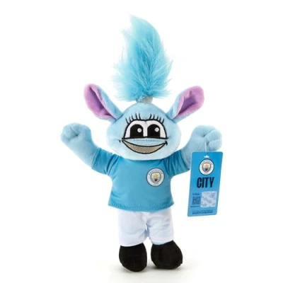 Image of Man City Moonbeam Mascot Eco Friendly 30 cm Plush Toy Officially Licensed Football Collectible Manchester Fans