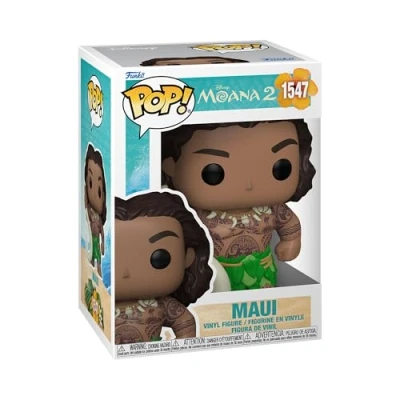 Image of Funko Pop! Disney: Moana 2 Maui Collectable Vinyl Figure Gift Idea Official Merchandise Toys for Kids &amp; Adults Movies Fans Model Collectors and Display