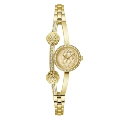 Image of Guess Watch, Women&#039;s, Size: One Size, Gold tone