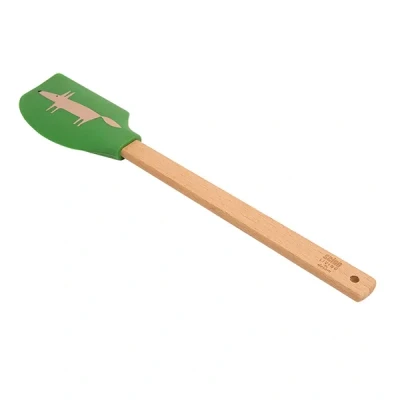 Image of Scion Living Mr Fox Silicone Spatula Mint Leaf