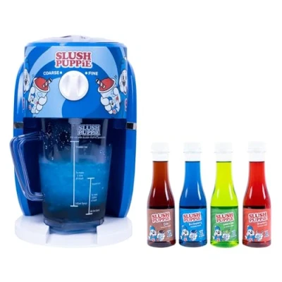 Image of Fizz Creations Slush Puppie Snowcone Machine &amp; 4pk Syrups