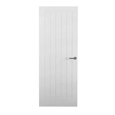 Image of Premdor 37511 Vertical 5 Panel Textured Interior Door, 762x1981x35mm