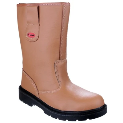 Image of Centek Safety Rigger Boot FS334 (Sizes: 4 15, Safety: SBP) Honey 20436