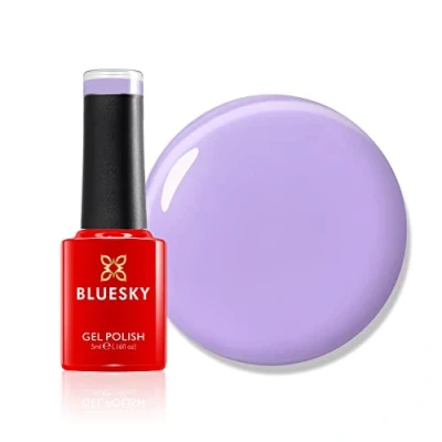 Image of BLUESKY Gel Nail Polish, Naughty You, SS2320, Lilac, Long Lasting, Chip Resistant, 5 ml Requires Drying Under UV LED Lamp