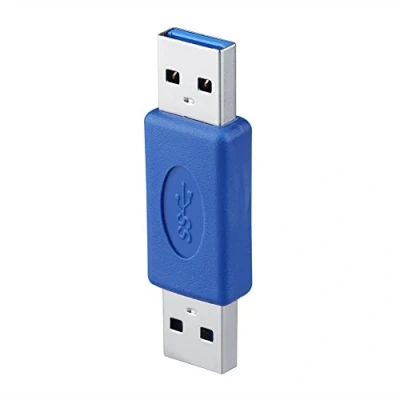 Image of USB 3.0 Type A Male to M Coupler Adapter Gender Changer Connector Pro
