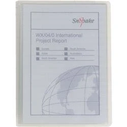 Image of Snopake Superline Presentation Book 20 Pocket Polypropylene A5 Clear