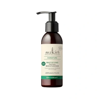Image of Sukin Signature Mattifying Facial Moisturiser 125ml