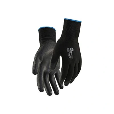 Image of Blaklader 2900145399006 PU Dipped Work Gloves Black, Size 6
