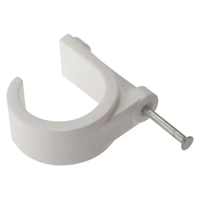 Image of Forgefix PCMN28 Pipe Clip with Masonry Nail