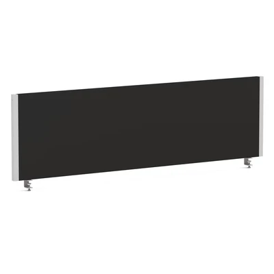 Image of Evolve Plus Bench Screen 1400 Black Silver Frame