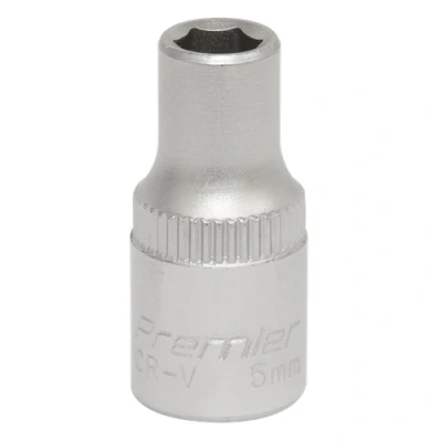 Image of Sealey Premier WallDrive® Socket 5mm 1/4&quot;Sq Drive