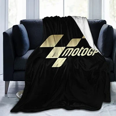 Image of TradesForU Throw Flannel Blankets For Moto Gp Bed Chair Couch Sofa Warm Cozy Soft Fleece Blanket Gifts Kids Adult 50&quot;X40&quot;
