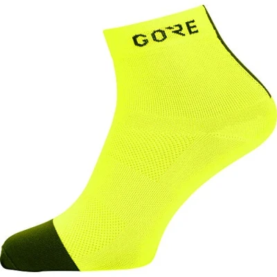 Image of GOREWEAR Men&#039;s Light Mid Socks, neon yellow/black, 35W 37L UK