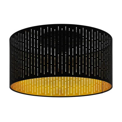 Image of EGLO Varillas ceiling lamp in black/gold