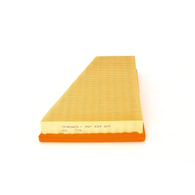 Image of 7701052082, 8200459852 Air Filter BOSCH 1 457 433 320 47,3mm 201mm 277mm Insert RENAULT: CLIO 2
