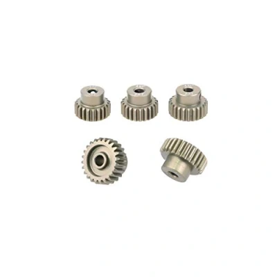 Image of DollaTek 5PCS 48DP 21T 22T 23T 24T 25T Pinion Motor Gear Combo Set for 1/10 Rc Car Brushed Brushless