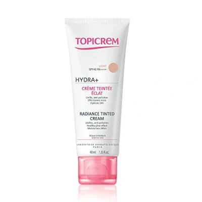 Image of Topicrem Hydra+ Radiance Tinted Cream SPF 40 40ml Medium
