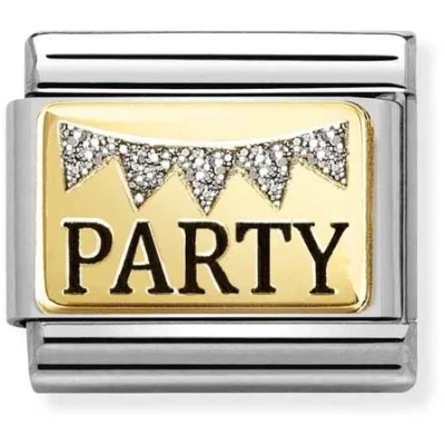 Image of Nomination Gold Party Charm