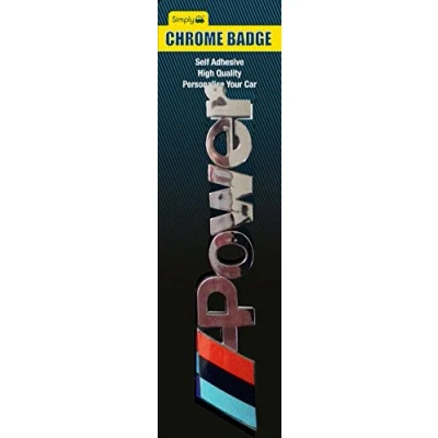 Image of Simply CB45 Power Chrome Badge