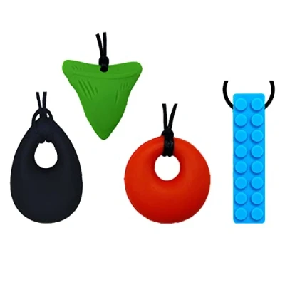 Image of 通用 JVNP Building Blocks Silicone Necklace, Acrylic