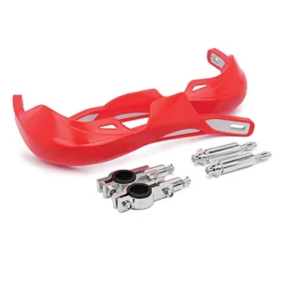 Image of Motorcycle Hand Guard, Guard Handlebar 22 mm to 28 for Ron ATV Pit Bike Off Road Motocross Enduro MX Red