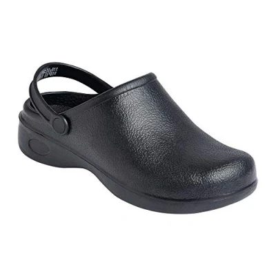 Image of Slipbuster Footwear B979 4445 Chefs Clog, SRC, OB, Size 44 45, Black