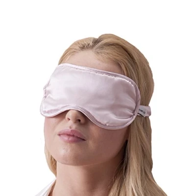 Image of Jasmine Silk 100% Pure Filled Eye Mask/Sleeping Mask Sleep Pink