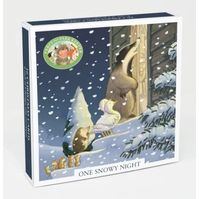Image of Museums &amp; Galleries Christmas Cards Pack of 16 One Snowy Night Eco Friendly and Recyclable