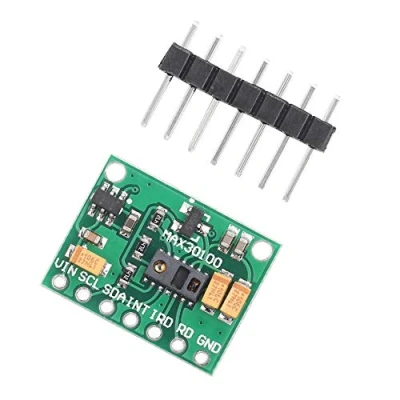 Image of MAX30100 Heart Rate Pulse Oximeters Development Board Sensor Module for Wearable Health Fitness Assistant Devices Medical Monitoring