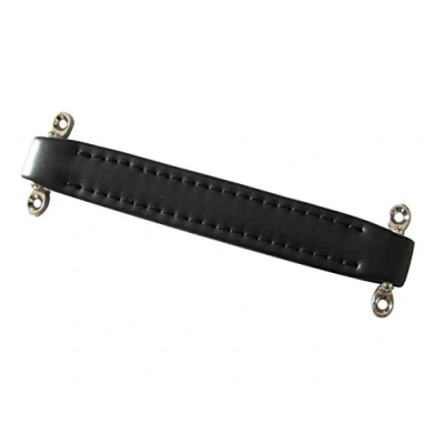Image of KAISH Black Vintage Style Guitar AMP Amplifier Handle Vinyl PVC for FD Amplifiers