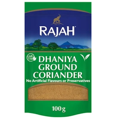 Image of Rajah Spices Dhaniya Ground Coriander Powder Ada Adarak ADU Adaraka Adrak (100g)