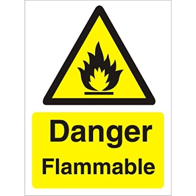 Image of Seco Danger Irritant Sign, 300mm x 400mm Self Adhesive Vinyl