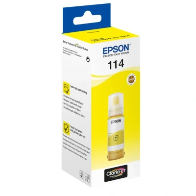 Image of EPSON 114 EcoTank Yellow ink bottle